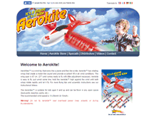 Tablet Screenshot of aerokite.ca